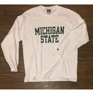 Champion Michigan state long sleeve